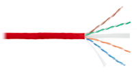 U/UTP 4pair, Cat6, Solid, In, нг(А)-HF (NMC 4140C-RD)
