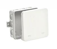 Коробка TYCO 100х100х35мм, белая (67095Б)