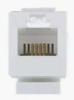 Механизм розетки телефонной RJ-11 4 контакта LK45 (855500)