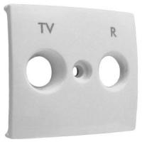 Лицевая панель Valena для розетки TV-R, белый (774442)