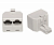 Двойник компьютерный UTP RJ-45(8P8C) (штекер - 2 гнезда) REXANT (03-0102)