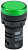 Лампа AD22DS (LED) D=22 мм зеленый 230В (BLS10-ADDS-230-K06)