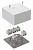 Коробка огнестойкая для к/к 40-0460-FR2.5-10 Е15-Е120 85х85х45
