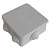 Коробка JBS080 85х85х50, 6 вых., IP44, белая (44066W-1)