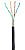 U/UTP 4pair, Cat5e, Out, PE (EC-UU004-5E-PE-BK-1)
