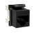 Модуль Keystone RJ45 CAT5E, 180 градусов, черный (RNK5EU180BK)