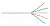 U/UTP 4pair, Cat6, Solid, In, LSZH (NKL 4140C-WT)
